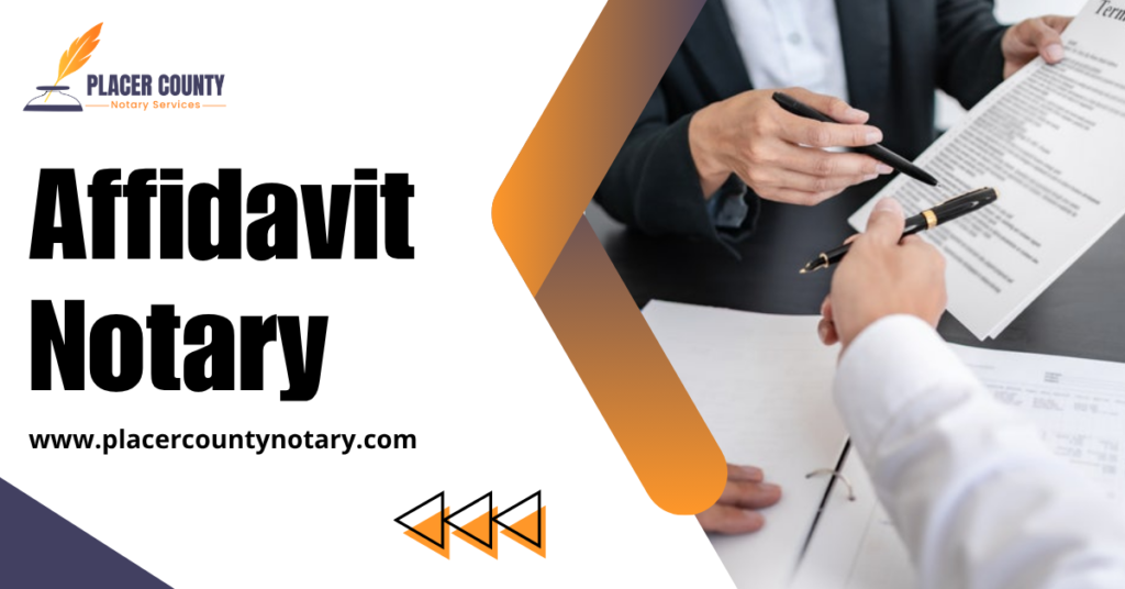 Affidavit Notary