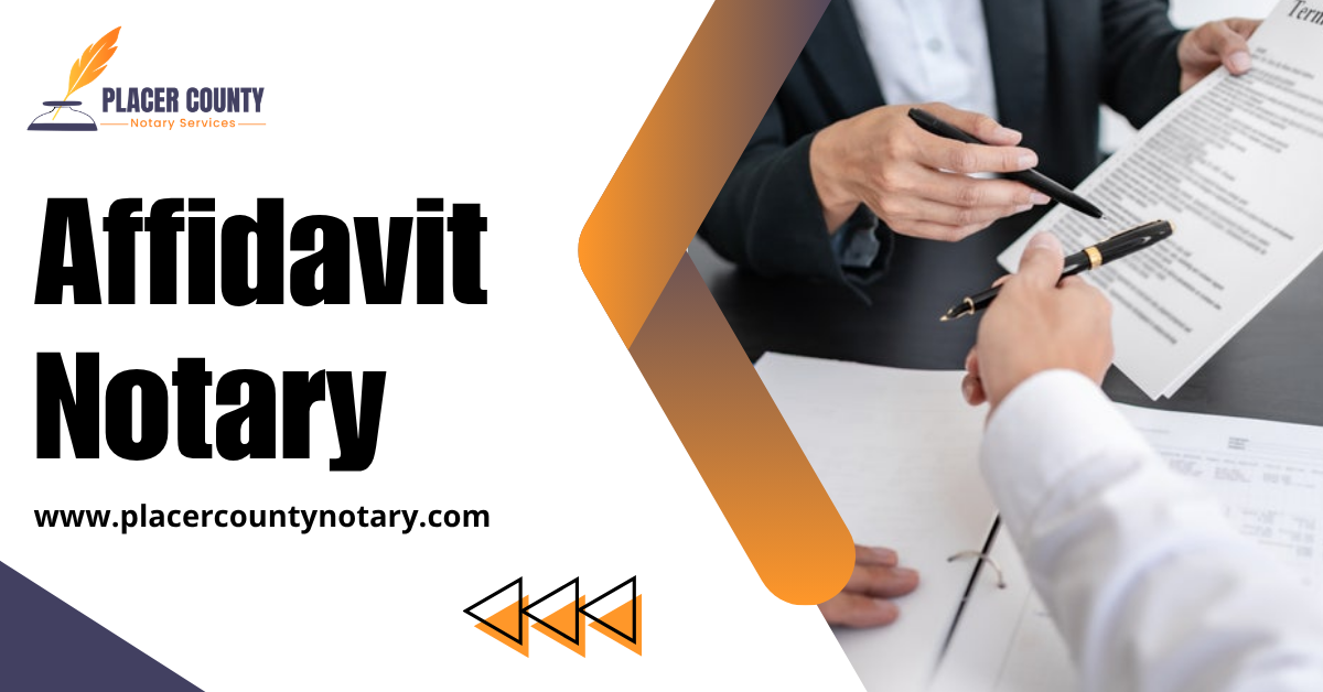 Affidavit Notary